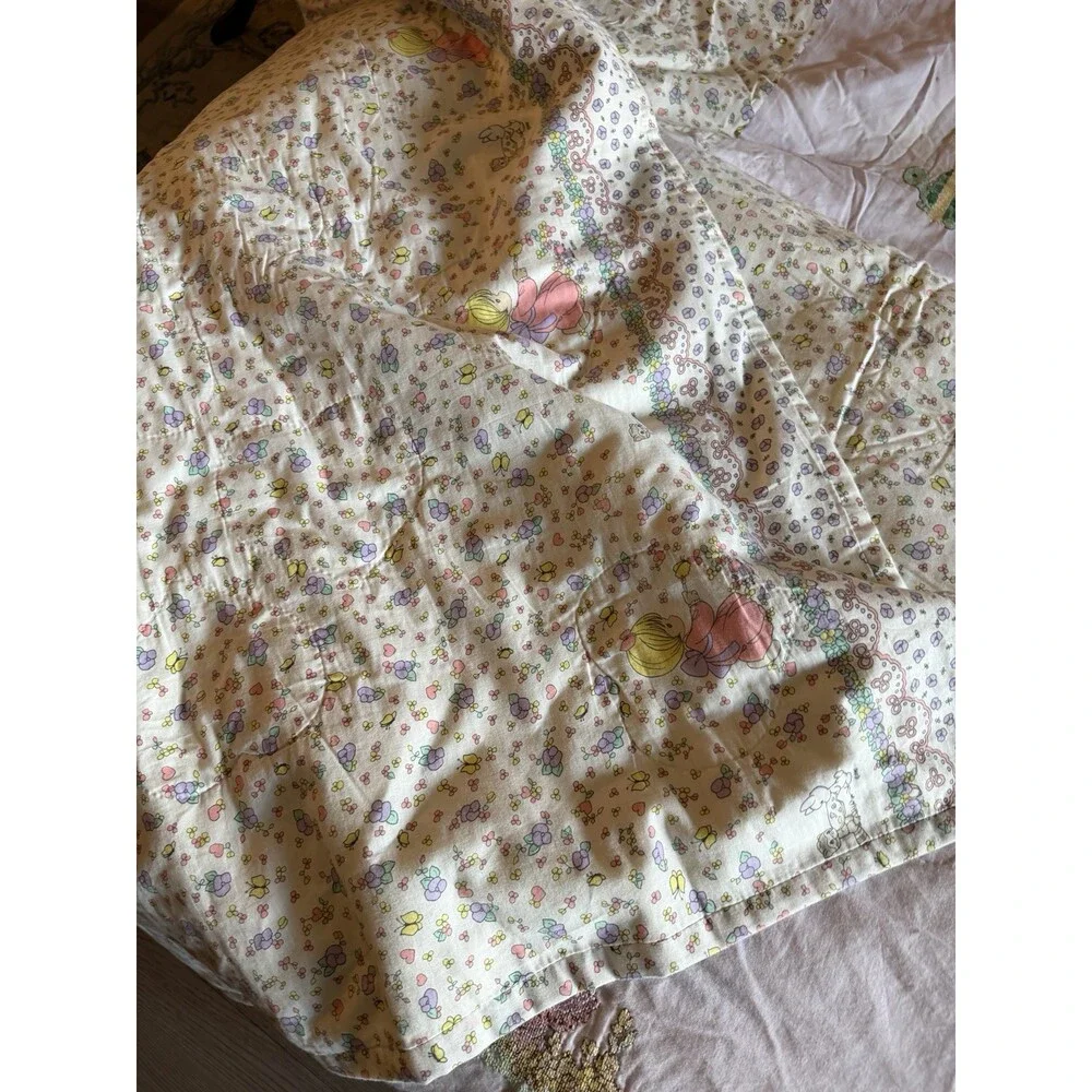 Precious Moments bedding PMI Spectrix patchwork cross-stitch comforter full